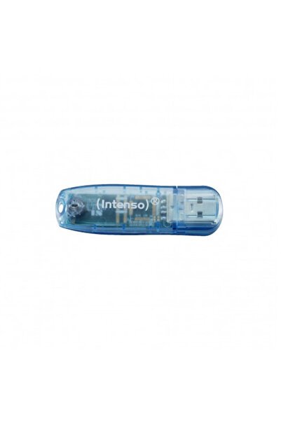 Intenso Rainbow Line Blue 4GB USB 2.0 Drive - Compact and Efficient Storage Solution