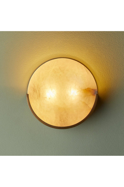 RONİSU AYDINLATMA SOLENA– Doğal Mermer Duvar Aplik RA-APLK-3519-52-11