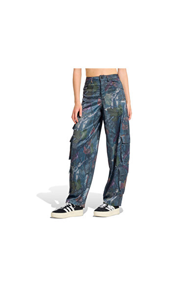 adidas Sat Cargo Pants Women's Casual Sweatpants Ke3741 Black