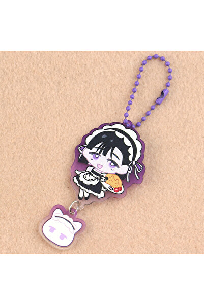 Miniso 2 Alien Stage Chain for Pants Keychain Man Acrylic Key Chain Kawaii Ke...