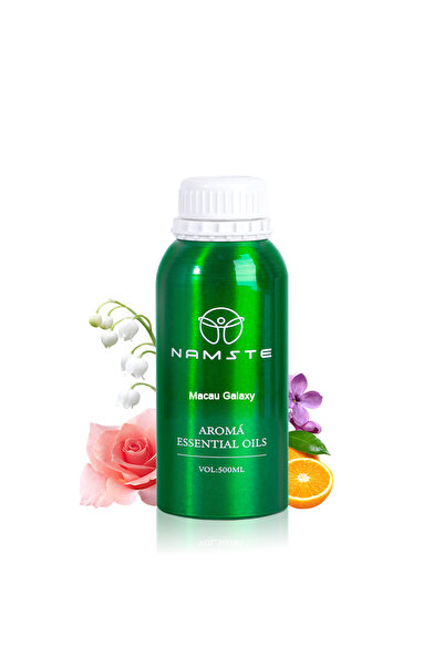 NAMSTE جهاز ماكاو جالاكسي للعلاج بالروائح العطرية سعة 500 مل يقوم برش الزيوت ...