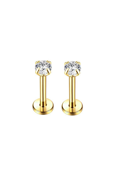 Choice مجوهرات ثقب الشفاه من الفولاذ المقاوم للصدأ عيار 16، مقاس 1.2 × 8 × 2 ...