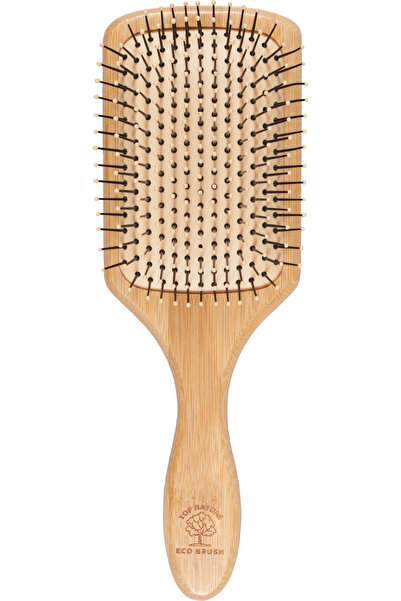 Top Choice Bamboo Hair Brush – Square Design for Gentle Styling