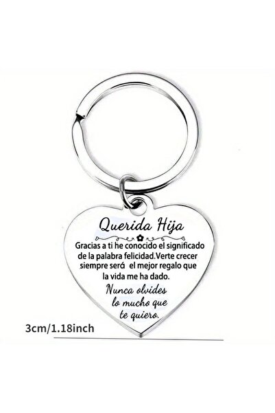 Choice quenida 1pc Special Keychain For My Beloved Daughter From Dad, Birthda...