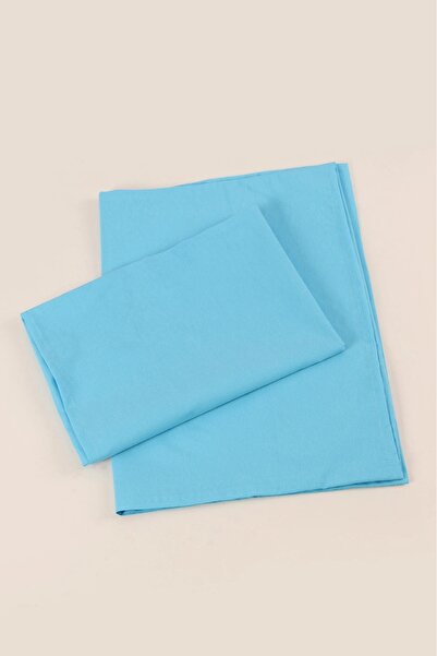 Bella Home غطاء وسادة مكون من قطعتين مغلف بالجيلاتين |   50×70 سم |   100% قطن باللون الفيروزي