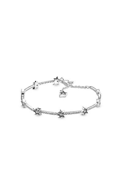 Miniso F926 Popular Shining Five-Pointed Heart Bead Snake Bone Bracelet Fit O...