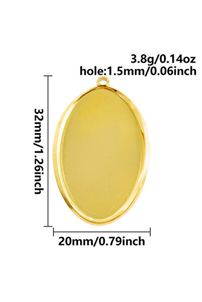 Choice S2986-G 5 قطع من تعليقات فطر الكرز والحشرات المصنوعة من الفولاذ المقاو...