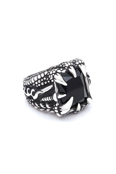 Choice 7 Style C Gothic Vintage Dragon Claw Ring Punk Hip Hop Stainless Steel...