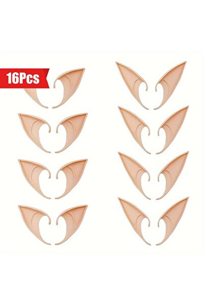 Choice 16pcs Fairy Elf Ears 16pcs Latex Elf Ears for Cosplay Fairy Costume Ac...