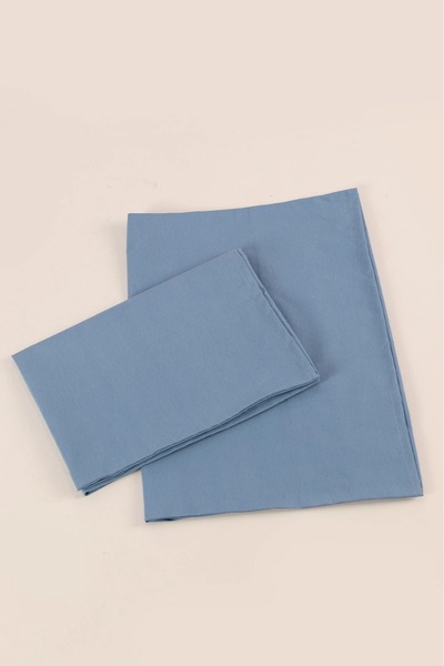 Bella Home غطاء وسادة مكون من قطعتين مغلف بالجيلاتين |   50×70 سم |   100% قطن نيلي