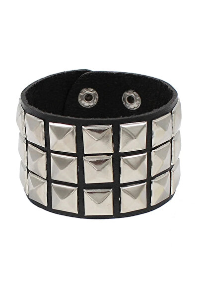 Choice سوار على شكل قلب من التسعينيات، قابل للتعديل، بتصميم بانك روك، مصنوع م...