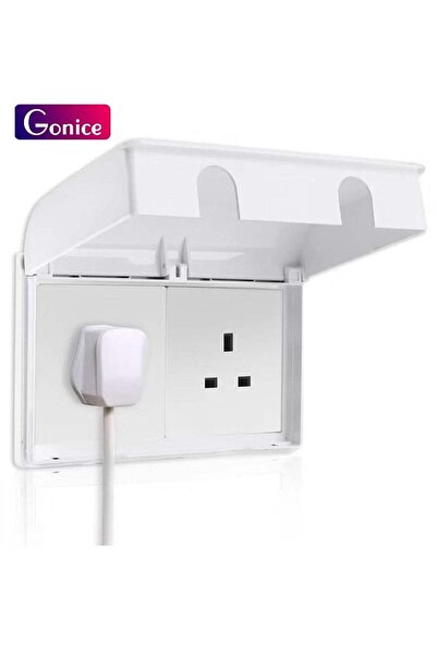 Gonice Socket Cover Box, Childproof Electrical Outlet Protector, Waterproof Plug & Light Switch Guar