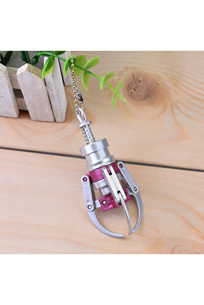 Choice 1 piece Red LENNIK Stress-Relief Claw Keychain, Claw Machine Pendant, ...