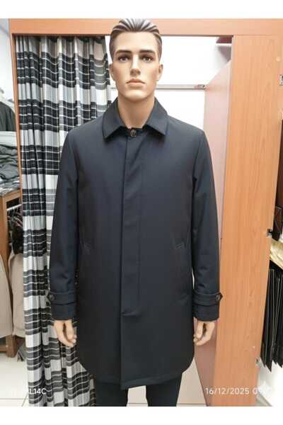 MESUT COLLECTİON MONTIERO TRENÇ KOT ( KUŞAKSIZ )