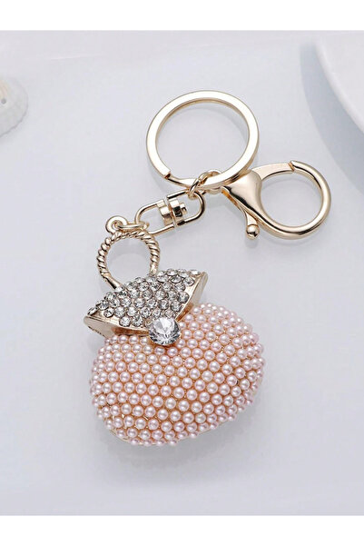 Choice style2 Korean Pearl Beads Diamond Studded Key Chain Advanced Exquisite...