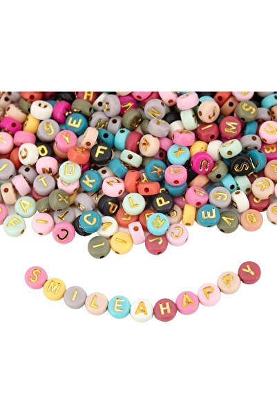 Choice4 1 Mixed Color 1000pcs Colorful Acrylic Letter Beads Alphabet Spacer C...