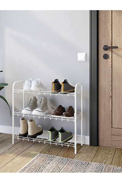 Emkatex Ayakkabılık Metal Ayakkabılık Ayakkabı Rafı Ayakkabı Düzenleyici Raf ...