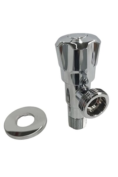 Radinavico Angle valve with rosette, Radinavico, 1/2"x3/4"