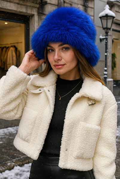 keisy Thick Plush Kalpak Adjustable Premium Women Hat