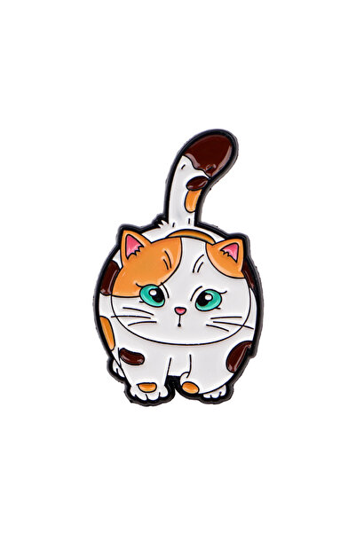 Choice 5 دبابيس زينة على شكل قطط حيوانات رائعة مطلية بالمينا، مع اقتباسات كرت...