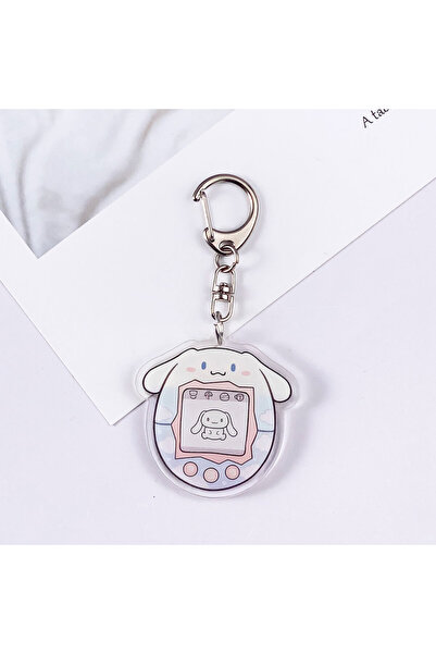 Miniso 5 cm 6 Sanrio Kuromi Melody Cute Acrylic Keychain Accessories Funny Ba...
