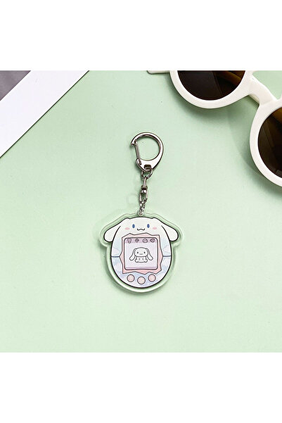 Miniso 5cm 6 Kawaii Sanrio Cartoon Funny Egg Kuromi Pochacco BADBADTZ-MARU Ac...