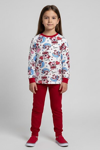 NEWKİDS Medvedić i Mesec Sa deznom Dugi Rukav Sezonsko Pamuk Komplet Pidžama ...