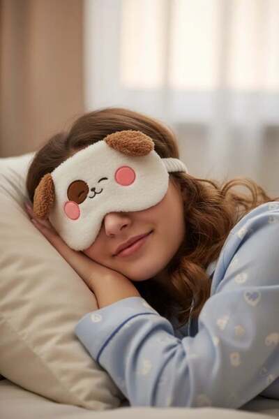 Miniso Minik Dostlar Serisi Uyku Gözlüğü (Hamlet Hamster)