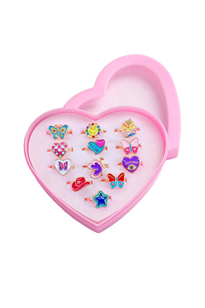 Choice مجموعة خواتم أطفال قابلة للتعديل، 12 قطعة، B1-C، 12/36 قطعة/مجموعة، مج...