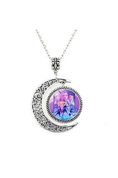 Choice قلادة صائدي الشياطين من فرقة WHITE K-POP، قلادة نسائية من أكثر الإكسسو...