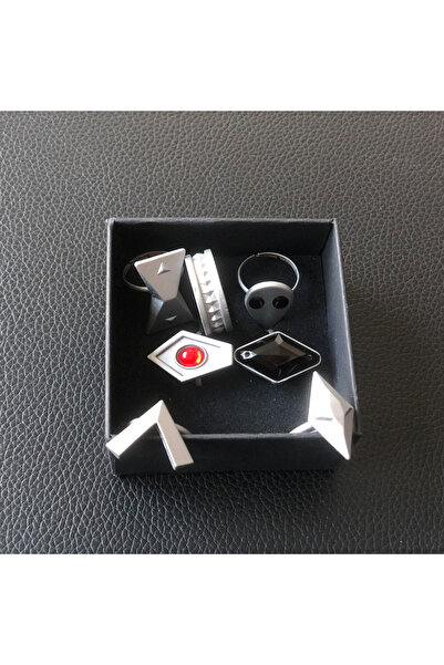 Choice خواتم فضية قابلة للتعديل مع علبة، مستوحاة من لعبة جينشين إمباكت، شخصية...