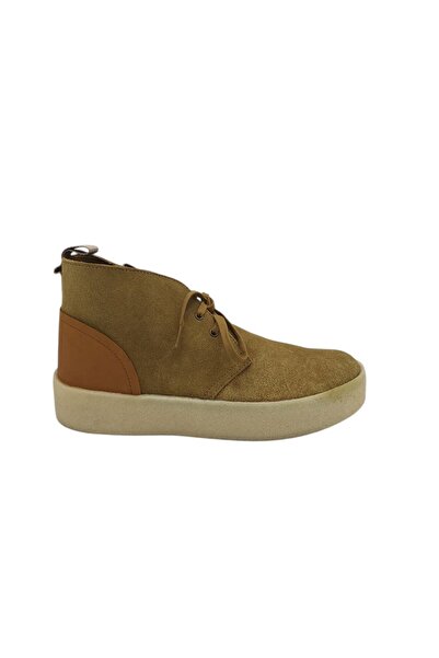 CLARKS Men's Boots, Size 46, Suede, Brown