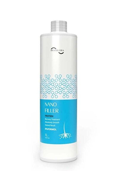 B H BIO HAIR علاج الشعر بالبروتين والنانو فيلر من برازيليرا، لتر واحد