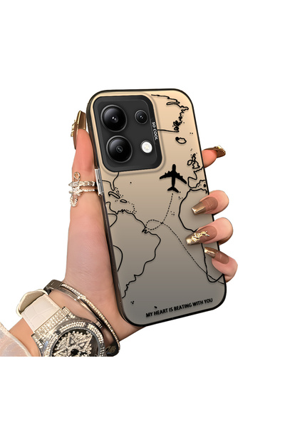 ucuc حافظة Xiaomi Redmi Note 13 متوافقة مع الحافة السيليكونية الصلبة والمضادة...