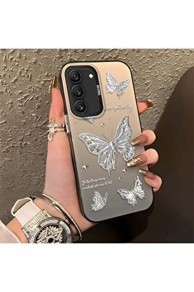 ucuc حافظة سيليكون متوافقة مع هاتف سامسونج جالاكسي S22 ذات حافة صلبة ومضادة ل...