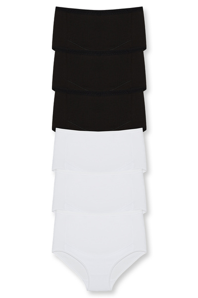 HNX Cotton High Waist Maternity Panties 6-Pack