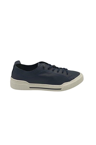 Gino Rossi Men's sneakers 45, leather, navy blue