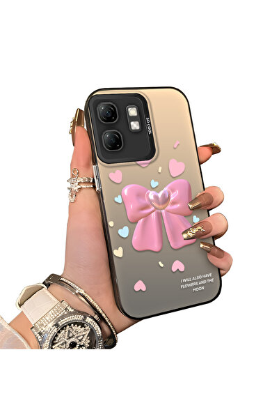 ucuc حافظة Infinix Hot 50i المتوافقة مع الحافة السيليكونية الصلبة والمضادة لل...