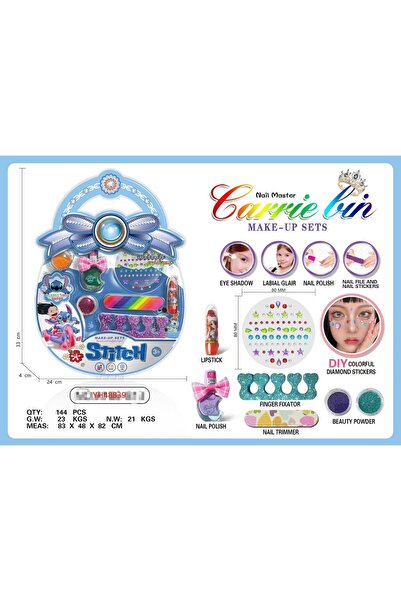 KAZUKO Complete character makeup and nail set for children