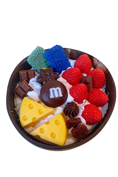 L&Wen شموع جوز الهند المعطرة، شمعة وعاء جوز الهند لديكور المنزل والشاطئ، 456 ...