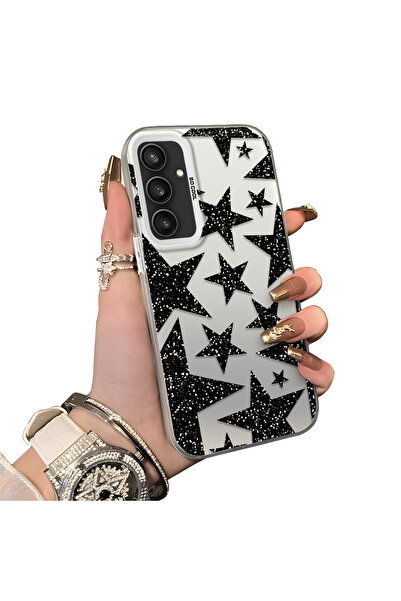 ucuc حافظة سامسونج جالاكسي S23 Fe متوافقة مع الحافة السيليكونية الصلبة والمضا...