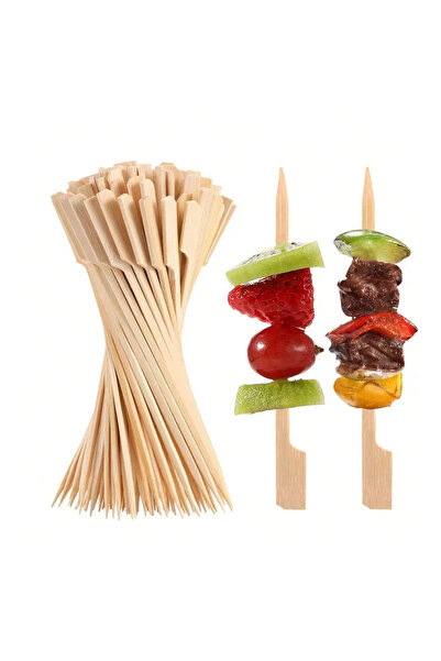 Arabest أسياخ خيزران للمقبلات، أعواد أسياخ فاخرة للحفلات، أسياخ خيزران متينة للكباب