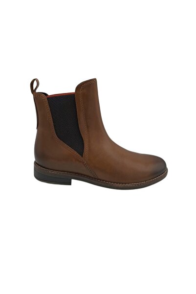 Marco Tozzi Men's ankle boots Marco Tozzi, size 41, textile and leather, brown