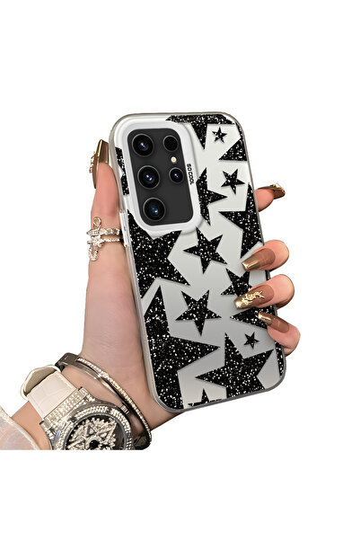 ucuc حافظة سامسونج جالاكسي S23 الترا المتوافقة مع الحافة السيليكونية الصلبة و...