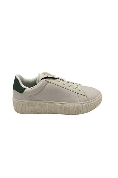 Tommy Hilfiger Men's Sneakers 44, leather, beige