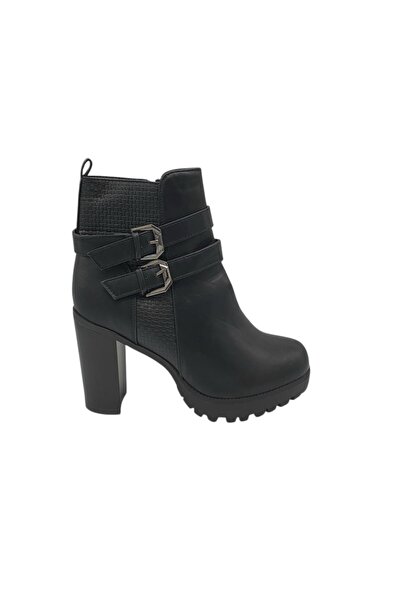 Krush Γυναικείες μπότες 39, απομίμηση δέρματος, μαύρες