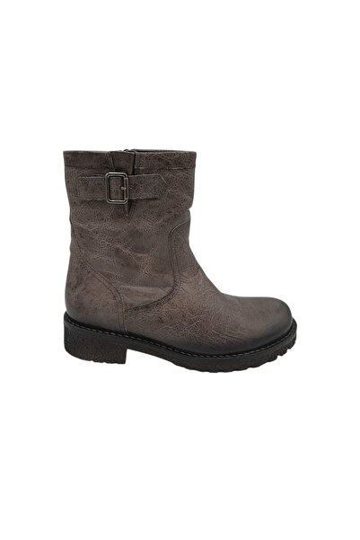 LAZAMANİ women's ankle boots, size 39, leather & faux leather, beige