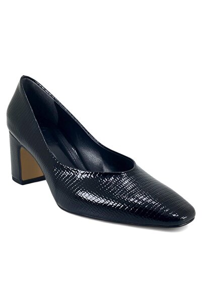 Beety 6250 25KA Pantofi clasici pentru femei Negri cu imprimeu