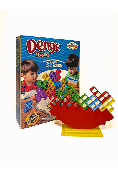 DOSTOYS Denge Tetrisi Kutu Oyunu Çocuklar için Masa Oyunu