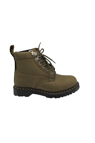 Dr. Martens Men's boots, size 42, leather, khaki